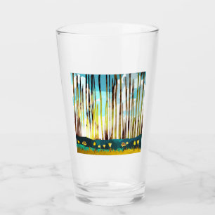 Verre Forêt matinale