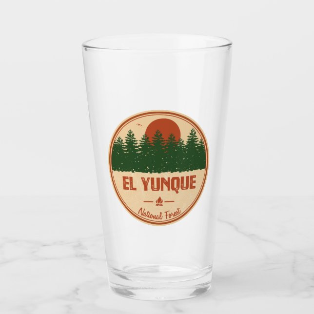 Verre Forêt nationale d'El Yunque (Devant)
