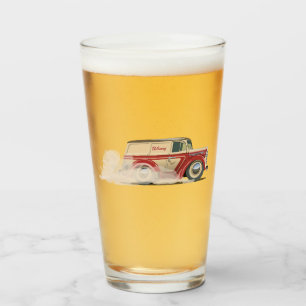 Verre Fourgonnette de livraison de dessin animé rétro
