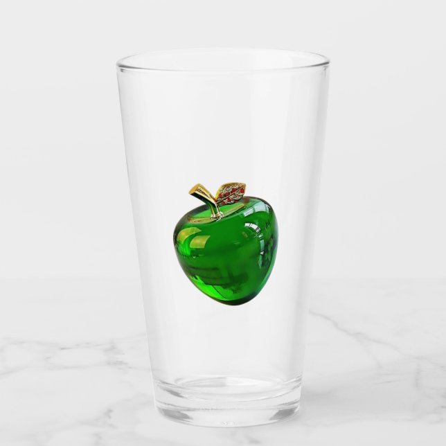 Verre fraise noir (Devant)