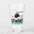 Frappe de bol de nom et de texte personnalisés