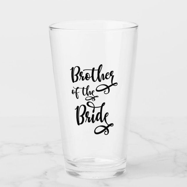 Verre Frère de la mariée (Devant)