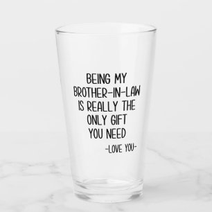 Verre Frère-en-droit Mug, beau-frère cadeau