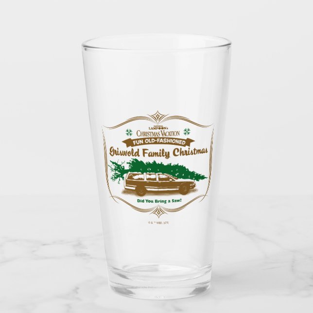 Verre Fun Vieux Noël Griswold (Devant)