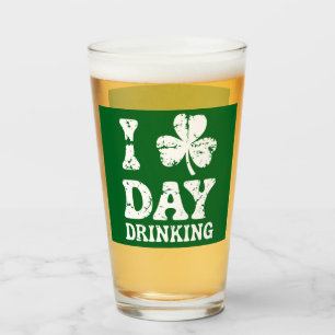 Verre Funny Saint Patricks Day Party St Pats Drôle Drôle