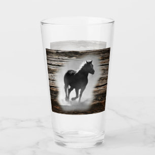 Verre Galloping de Wild Horse