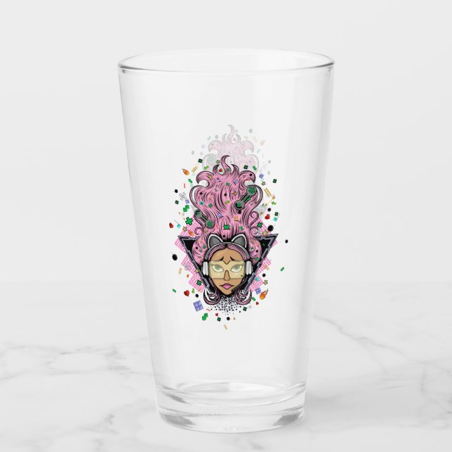 Verre Gamer fille (Devant)