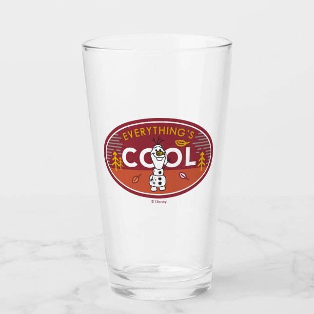 Verre Gelé 2| Olaf - Tout est Cool (Devant)