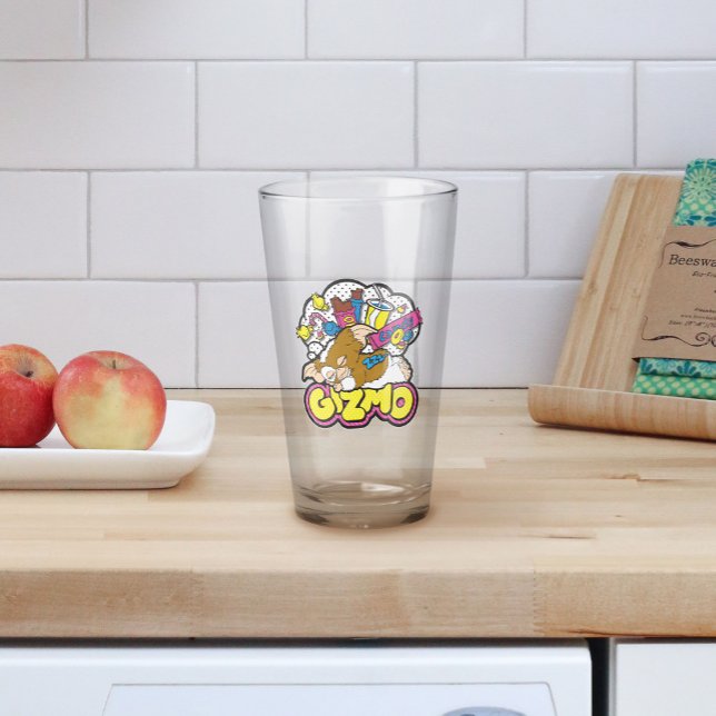 Verre Gizmo | Rêver de sucreries (Glass on counter)