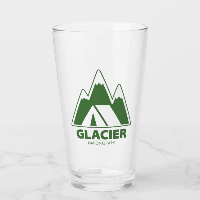 Verre Glacier National Park Mountains Camping (Devant)