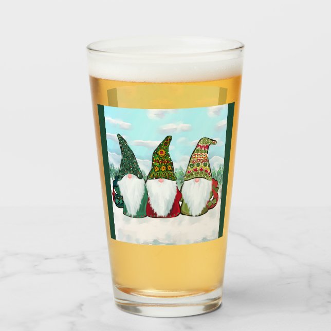 VERRE GNOME IRLANDAIS (Devant (rempli))