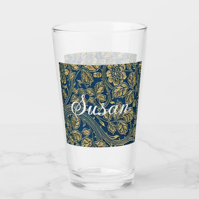 Verre Golden Blue Elegance (Dos)