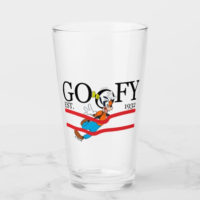 Verre Goofy Est. 1932 (Devant)