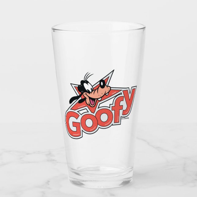 Verre Goofy Retro Star Power Graphic (Devant)