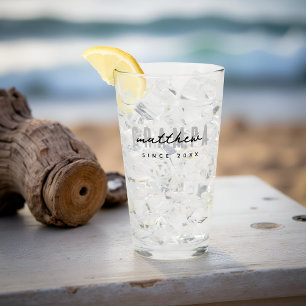 Verre Grampa Moderne Élégante Fête des pères simple