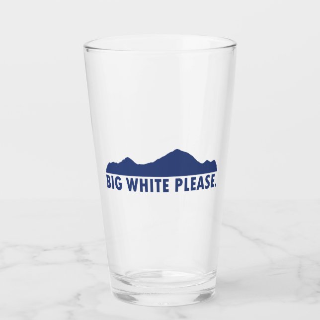 Verre Grand blanc, s'il vous plaît (Devant)