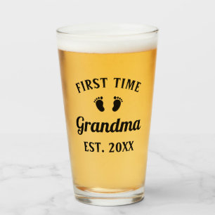 Verre Grand-mère Abuela Nonna Grammy Première Grand-mère