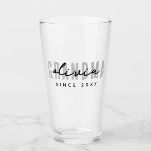 Verre Grand-mère depuis 20XX Moderne Simple Preppy