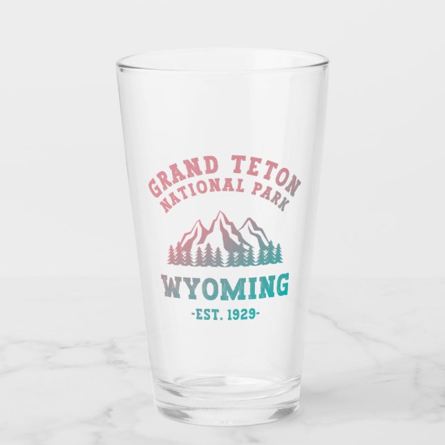 Verre Grand Teton National Park Wyoming USA Gradient (Devant)
