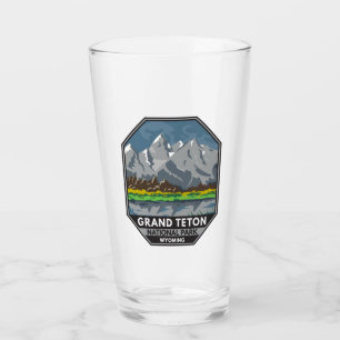 Verre Grand Teton National Park Wyoming Vintage