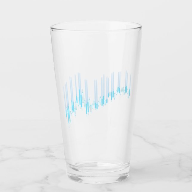 Verre Graphique de chandeliers (Devant)