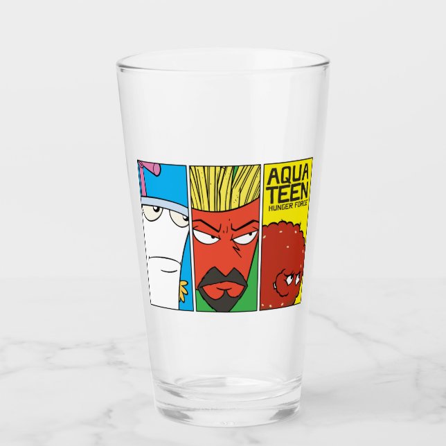 Verre Graphique du panneau de caractères de la force de  (Devant)