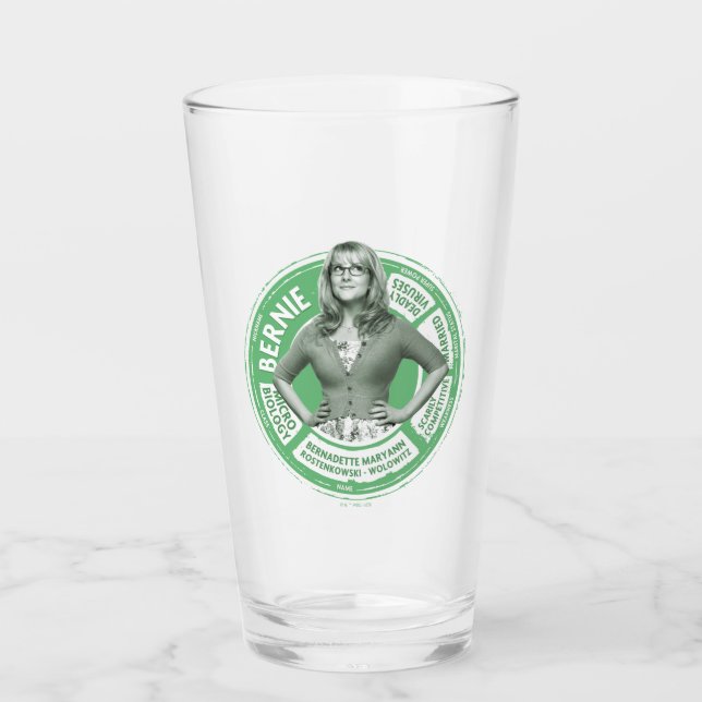 Verre Graphique Info Bernadette (Devant)