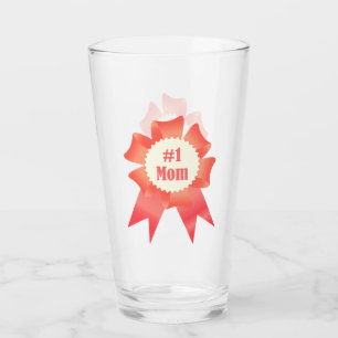 Verre Gratitude Numéro Une maman lauréat du prix ruban