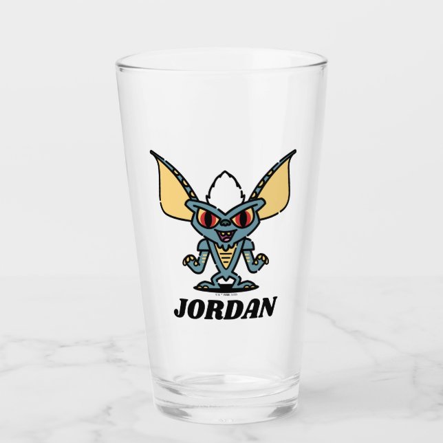Verre Gremlins | Bande dessinée | Ajouter Votre Nom (Devant)