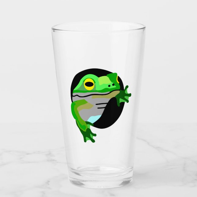 Verre Grenouille verte (Devant)