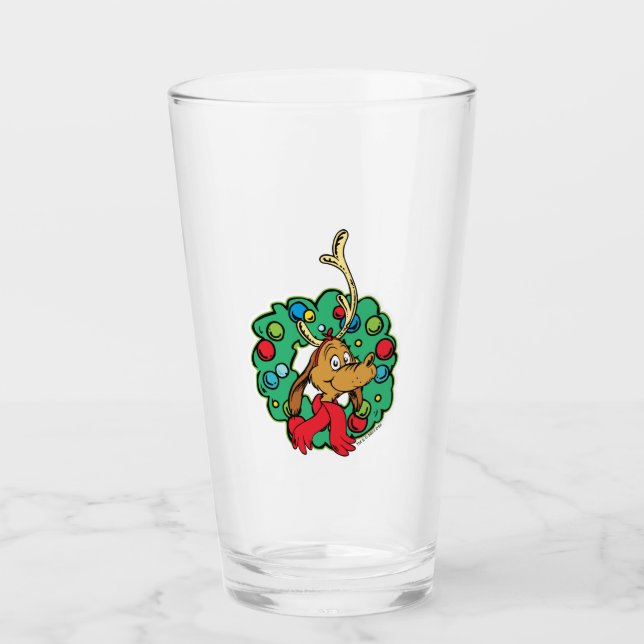 Verre Grille | Max Christmas Wreath (Devant)