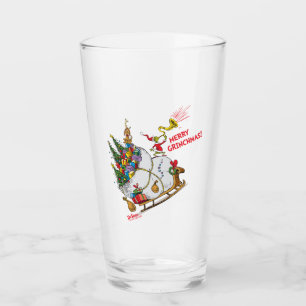 Verre Grinch classique Joyeux Grinchmas !