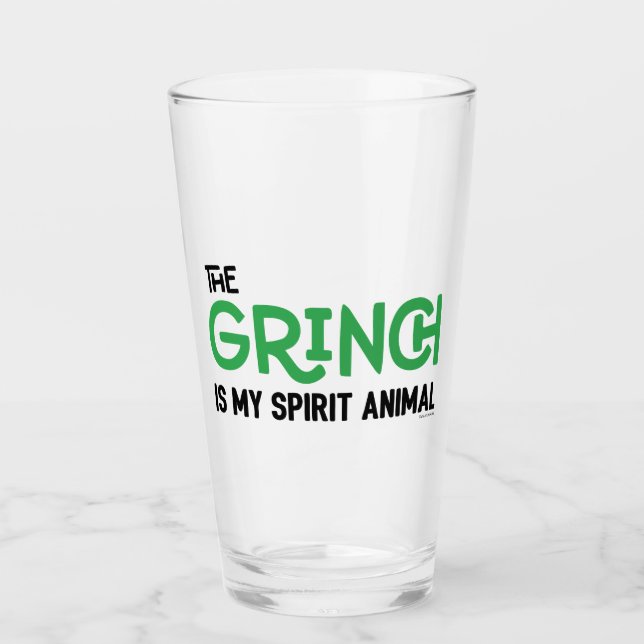 Verre Grinch est ma citation de Spirit Animal (Devant)
