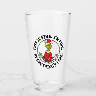 Verre Grinch Tout va bien