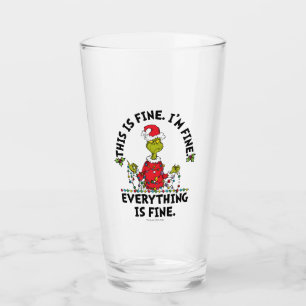 Verre Grinch Tout va bien