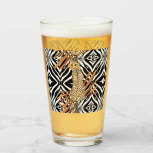 Verre Guépard sauvage 