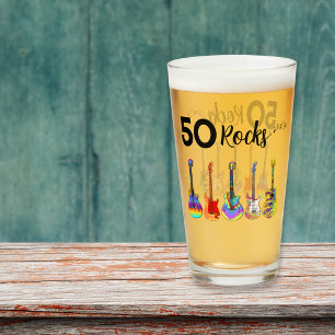 Verre Guitares 50e anniversaire 50 Rock and Roll