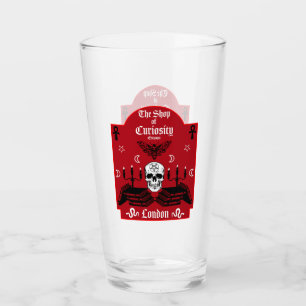 Verre Halloween gothique sorcier punk