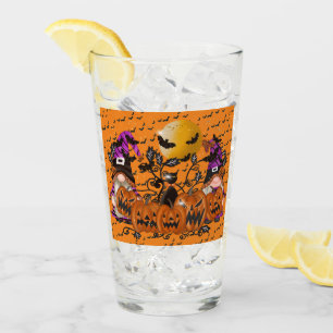 Verre Halloween Orange Gnome tendance