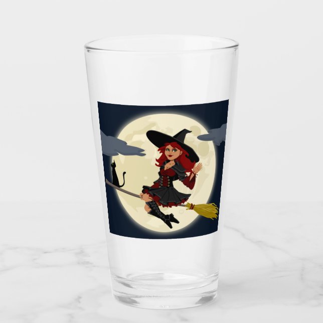 Verre Halloween Witch (Devant)