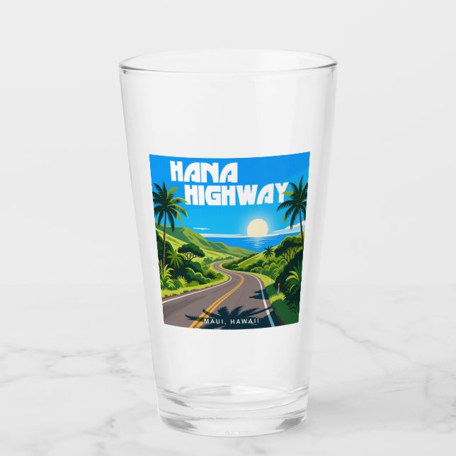 Verre Hana Highway Maui Hawaii Paysage (Devant)