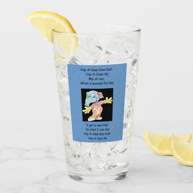 Verre Hanche-Un-Dee-Doo-Dah, Hanche-Un-Dee-Ay (Devant glace)