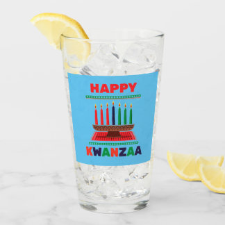 Verre Happy Kwanzaa Kinara