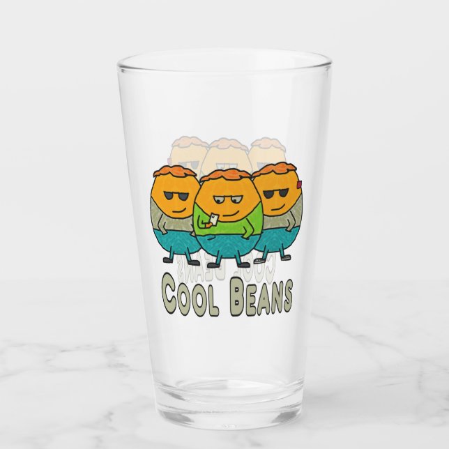 Verre Haricots cool (Devant)