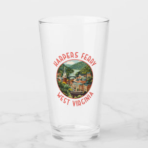 Verre Harpers Ferry West Virginia Cercle en détresse