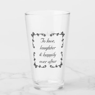 Verre Heureux toujours après une citation minimaliste Ma