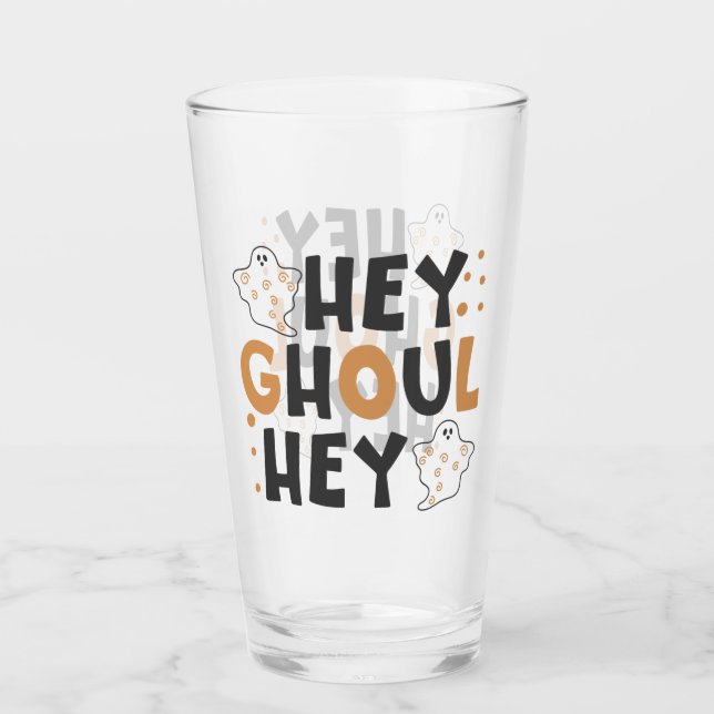 Verre Hey Ghoul Hey Boire Des Lunettes (Devant)