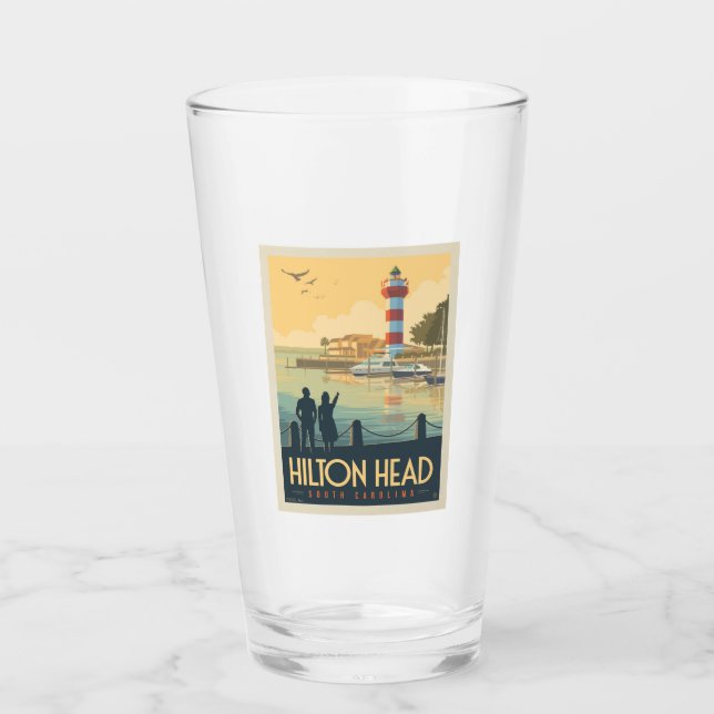 Verre Hilton Head | Caroline du Sud (Devant)