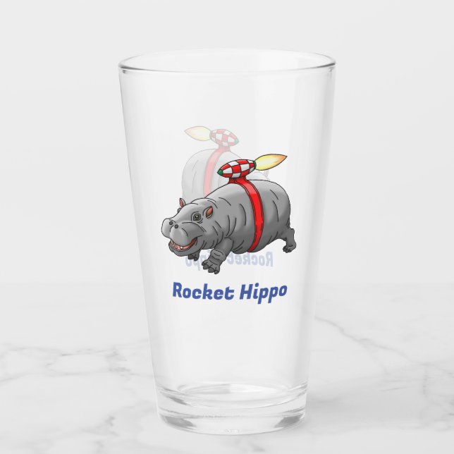 Verre Hippo de fusée (Devant)