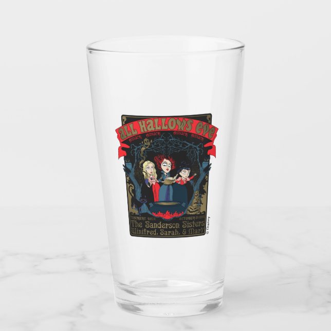 Verre Hocus Pocus All Hallows’ Eve Enchantant (Devant)